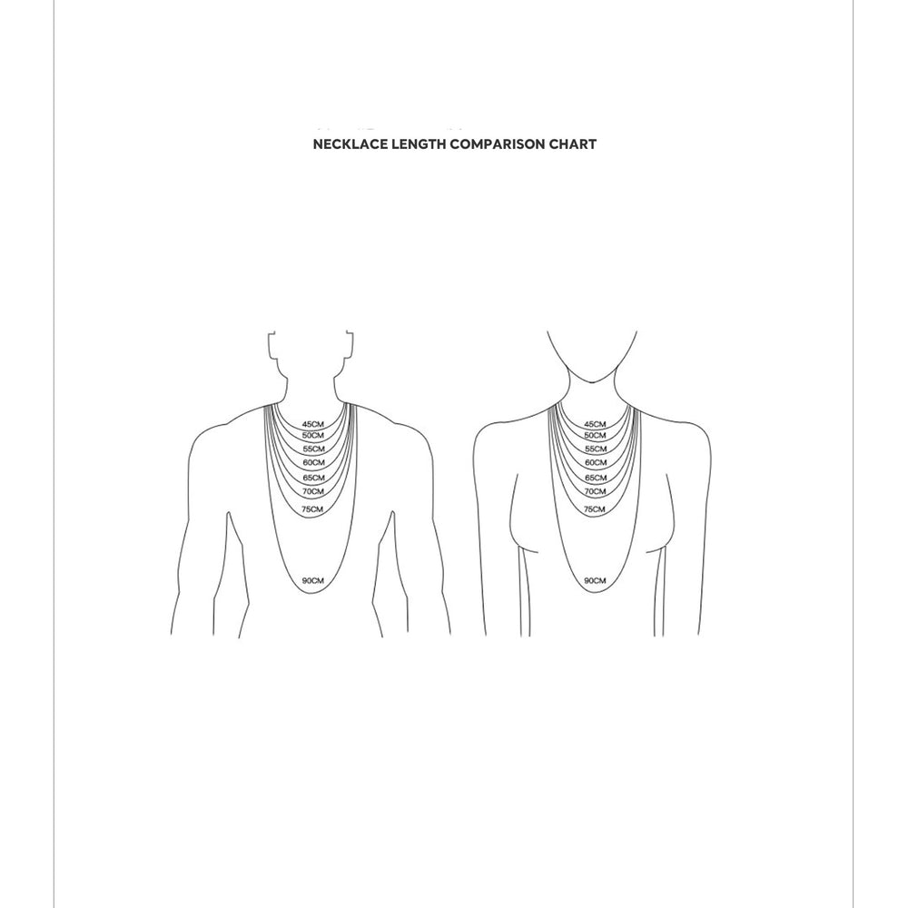 Trendy Letters Cuban Titanium Steel Necklace ArtsKoreanMan