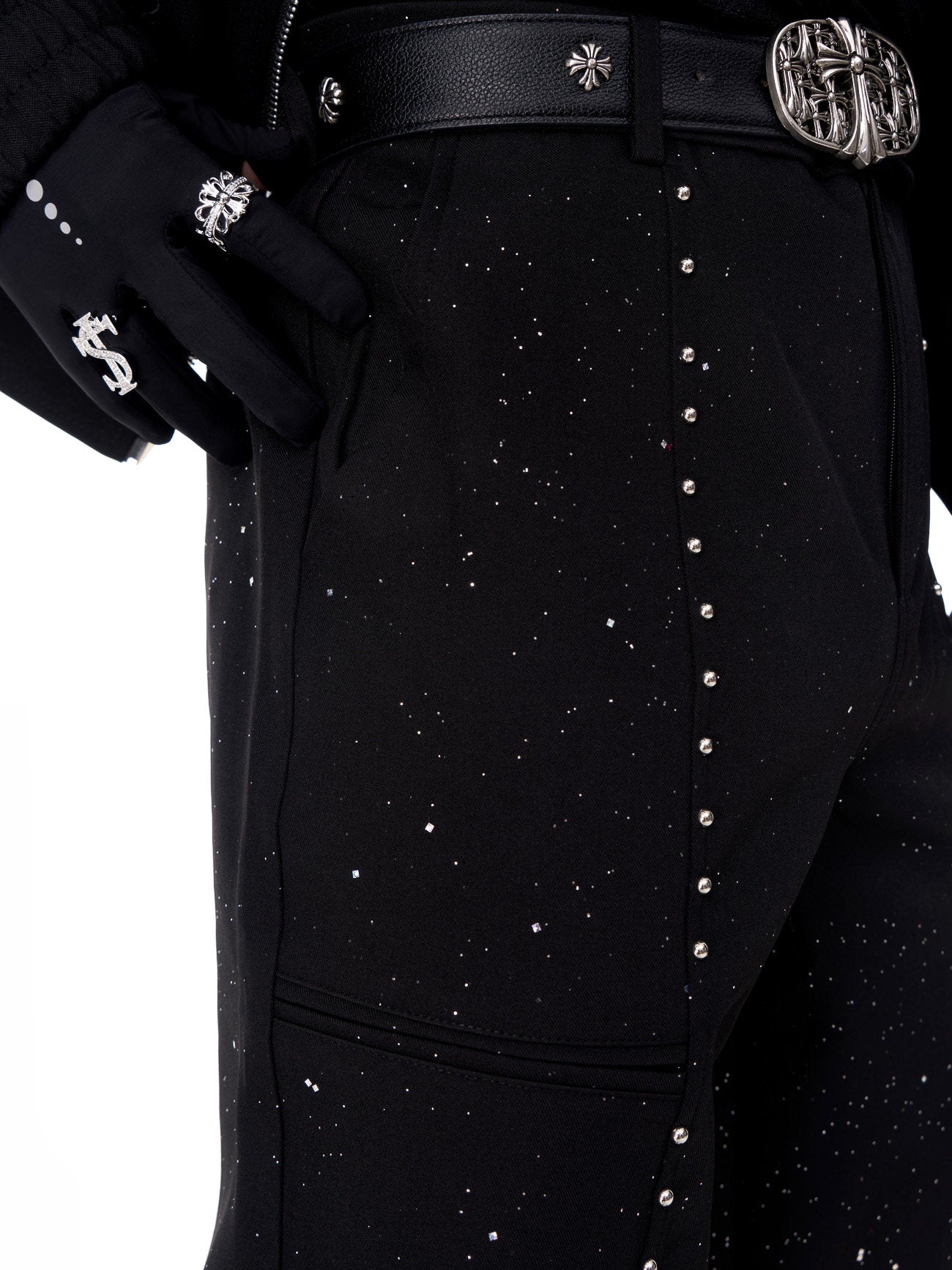 【26s Feb.】Couture 3D Floral Structured Shoulder Cropped Jacket / Pants