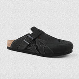 Top layer cowhide and cork Birkenstocks Shoes ArtsKoreanMan