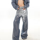 【24s Dec.】Liquid Washed Distressed Denim Suit ArtsKoreanMan