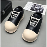High Street Mickey Big Toe Casual Thick-soled Shoes ArtsKoreanMan