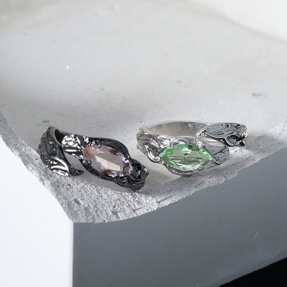 Cat's Eye Vintage Adjustable Size Ring ArtsKoreanMan