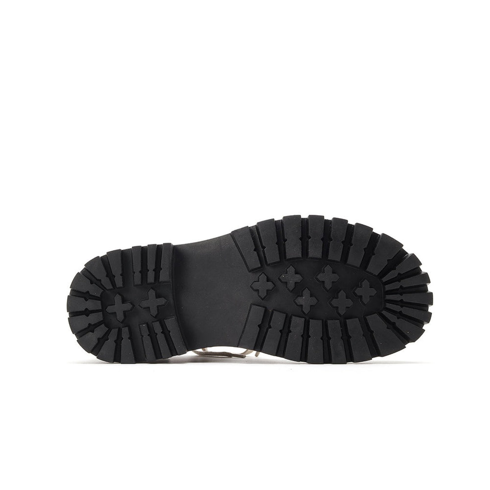 Denim canvas thick-soled Martin boots ArtsKoreanMan