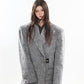 【23s November.】Premium Gray Winter Trench Coat