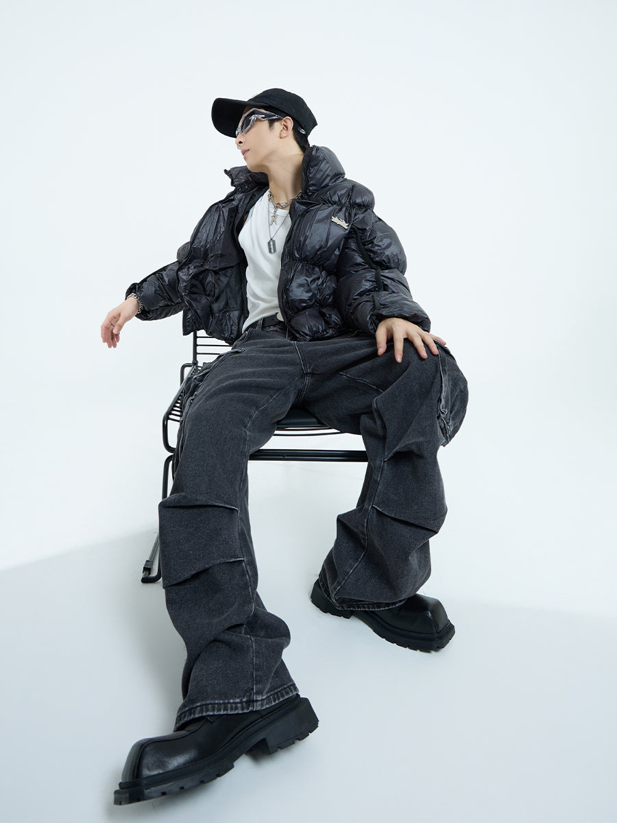 【23s September.】Oversized Mid-rise Jeans -L ArtsKoreanMan