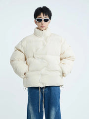 【23s September.】Irregular Zipper Design Padded Jacket ArtsKoreanMan