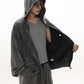 【25s Mar.】Destroyed Washed Distressed Hooded Cardigan Baggy Pants Suit