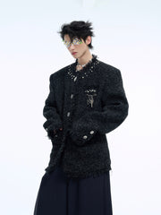 【24s Dec.】Pearl Embellished Light Luxury Chanel Style Jacket ArtsKoreanMan