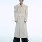 【24s Nov】Heavy Double-breasted Three-dimensional Silhouette Woolen Coat