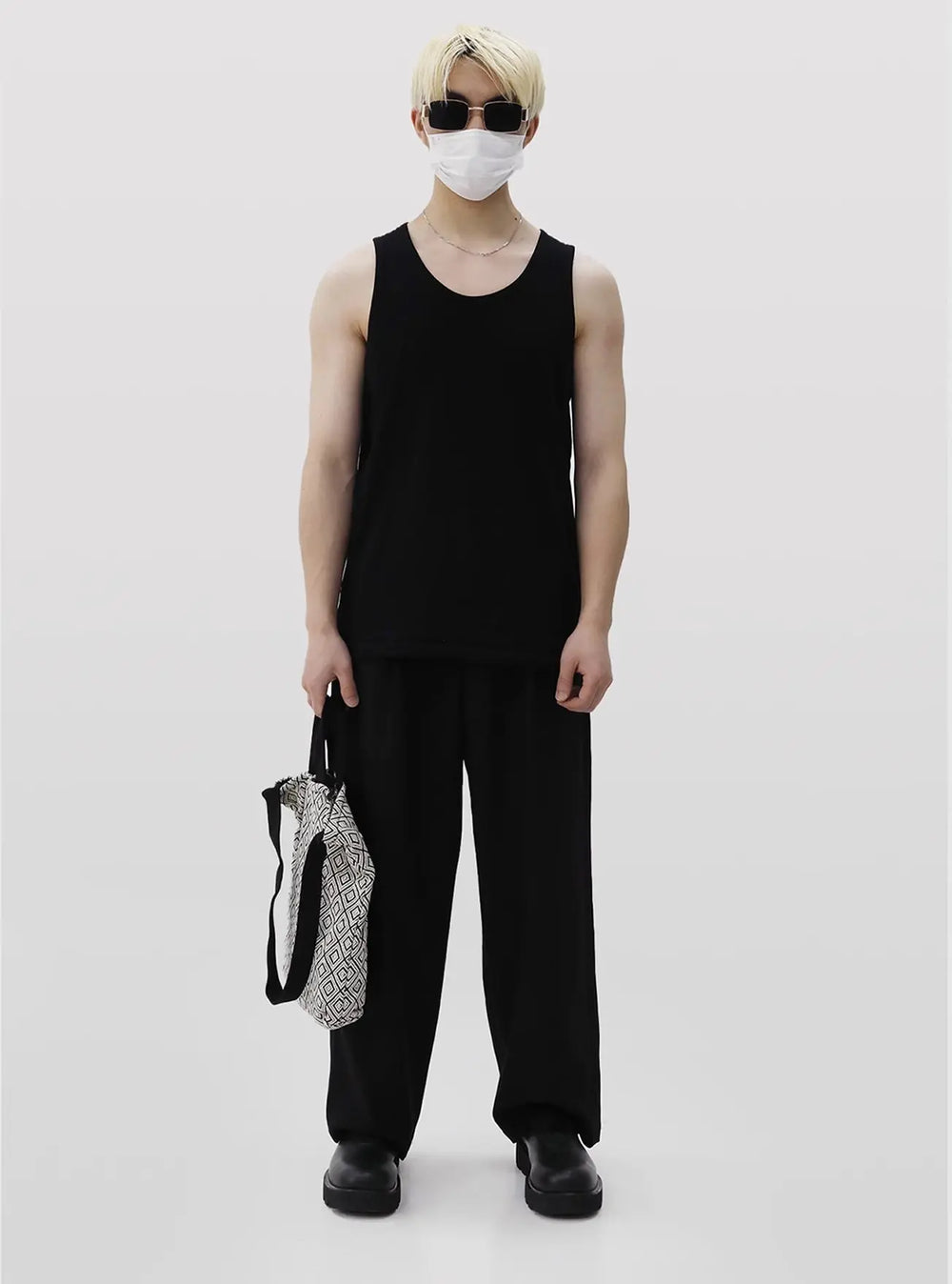 【New】Black Half Platform Shoes ArtsKoreanMan