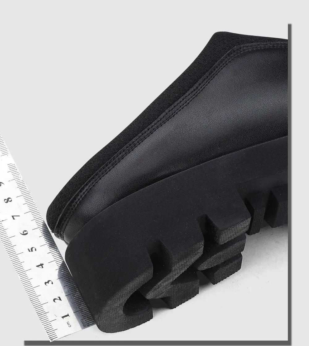 【New】Black Half Platform Shoes ArtsKoreanMan