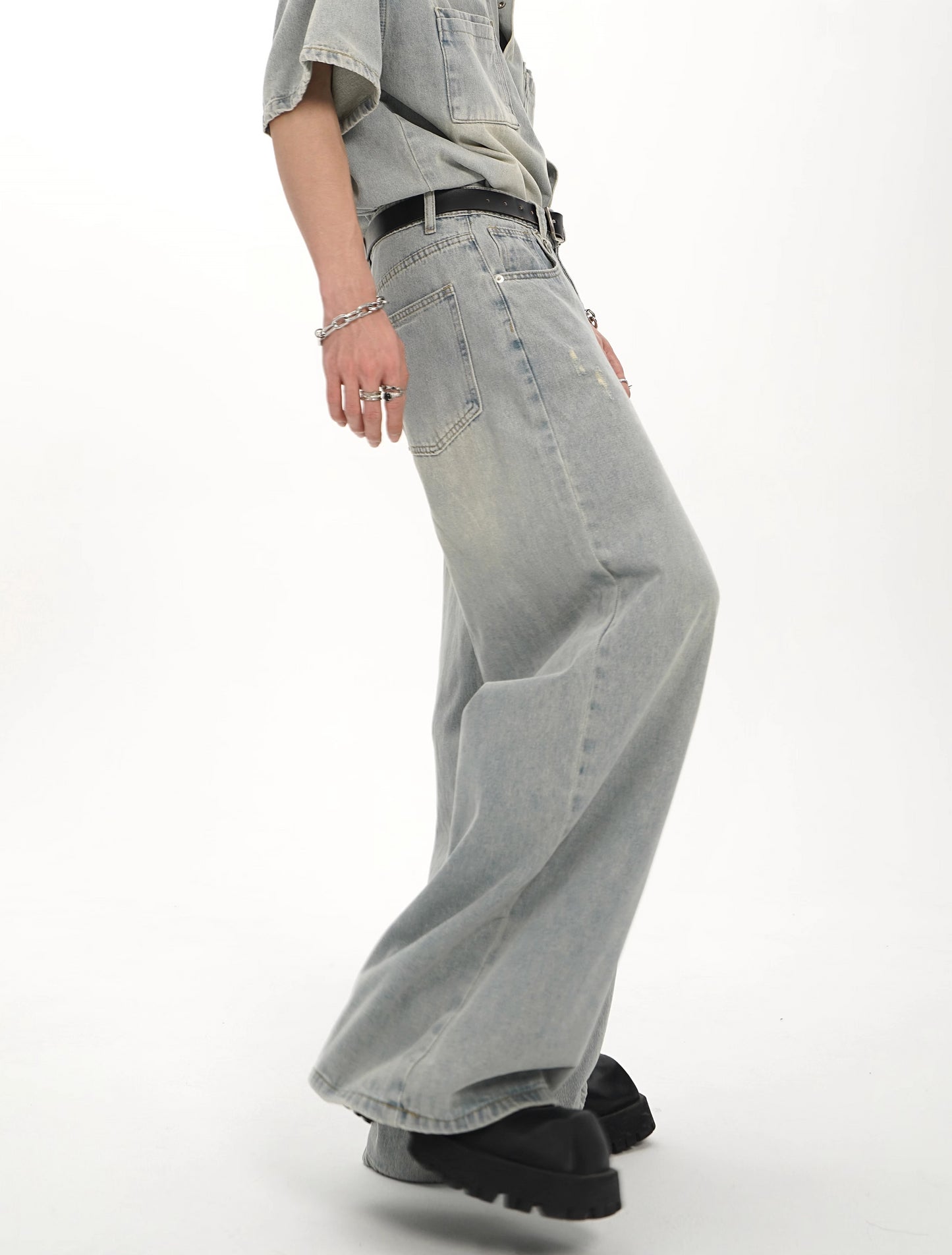 【23s July.】Flared Straight-leg Jeans