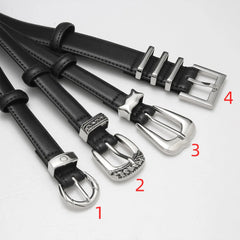 Two-layer Leather Belt ArtsKoreanMan