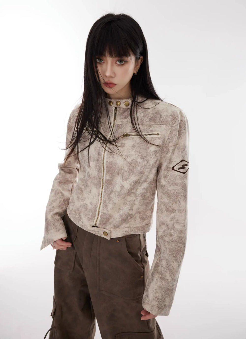 【23s August.】Biker Zipped Jacket ArtsKoreanMan