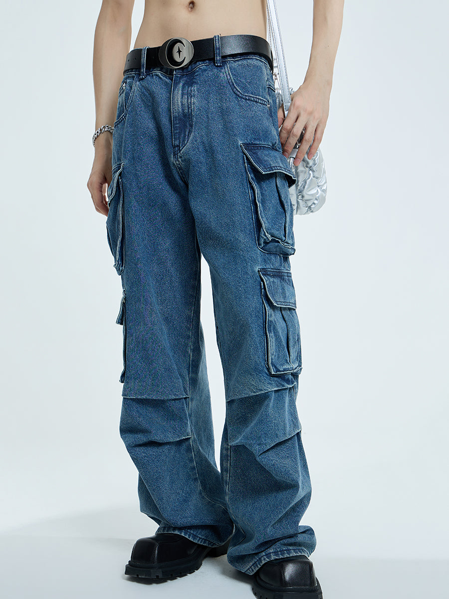 【23s September.】Oversized Mid-rise Jeans -L ArtsKoreanMan