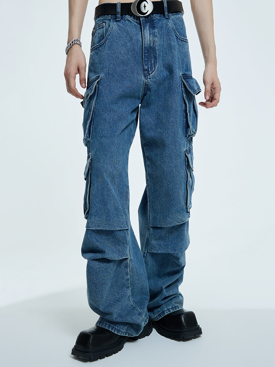 【23s September.】Oversized Mid-rise Jeans -L ArtsKoreanMan