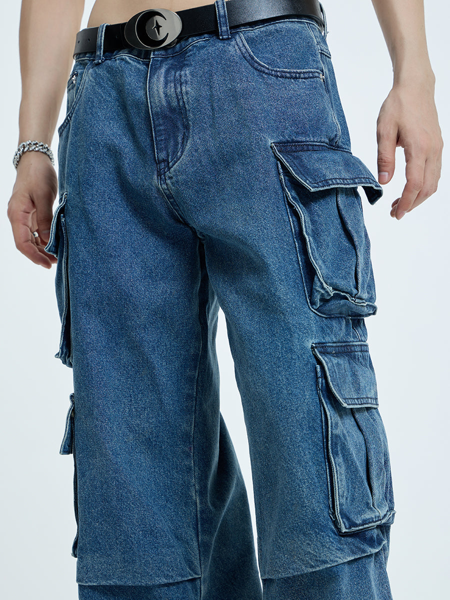 【23s September.】Oversized Mid-rise Jeans -L ArtsKoreanMan