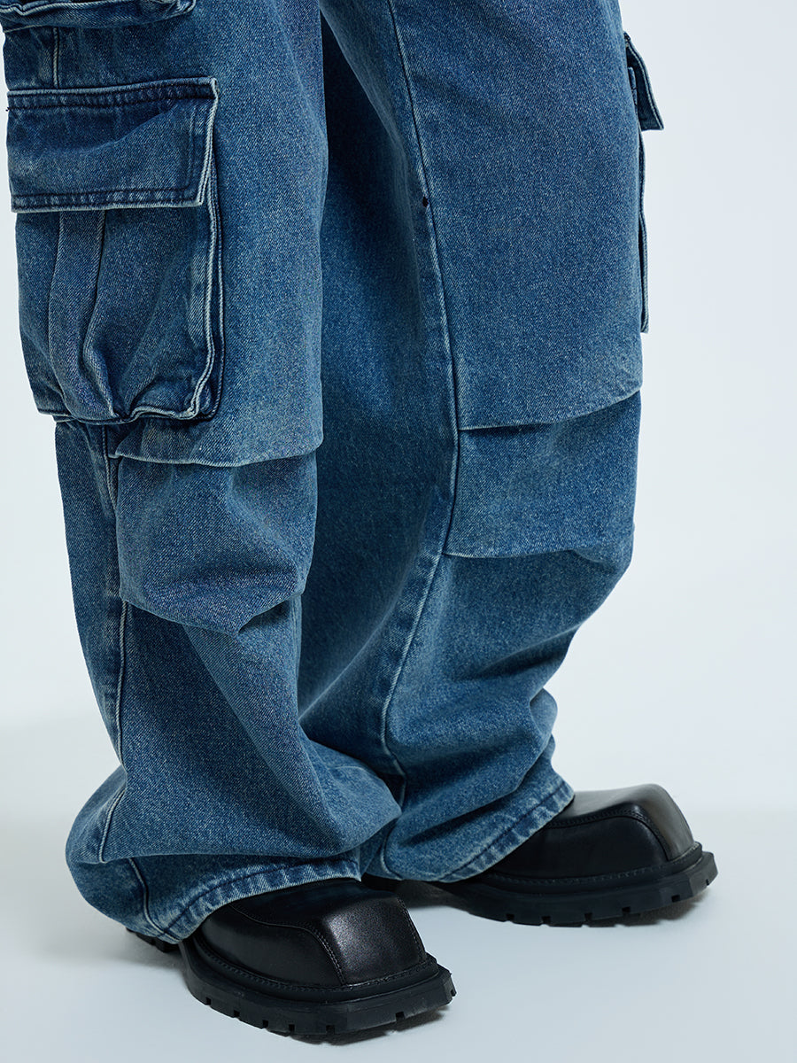 【23s September.】Oversized Mid-rise Jeans -L ArtsKoreanMan