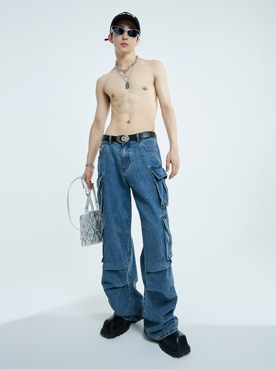 【23s September.】Oversized Mid-rise Jeans