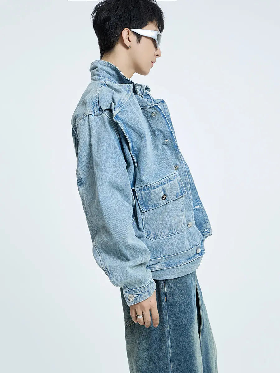【23s September.】Design Sense Denim Jacket ArtsKoreanMan