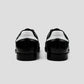 Simple Black And White Leather Dexter Shoes