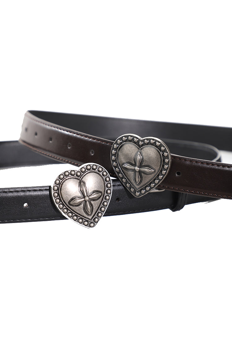 Cross Heart Metal Belt ArtsKoreanMan