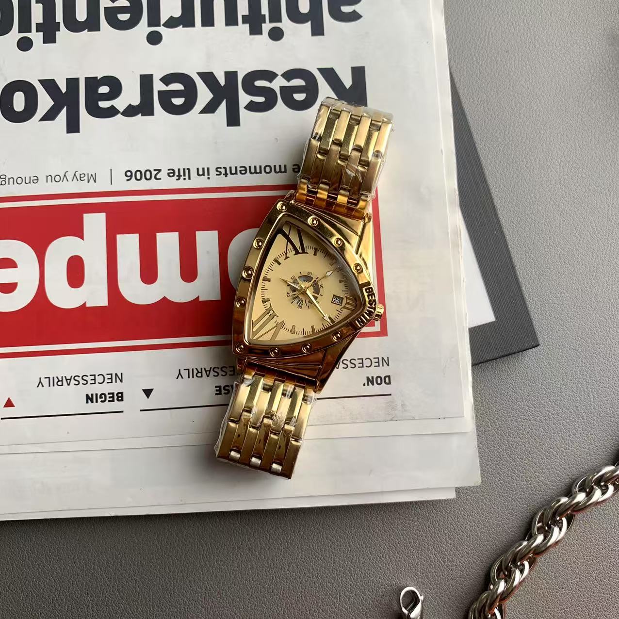 Wormhole Concept Triangle Watch Bracelet