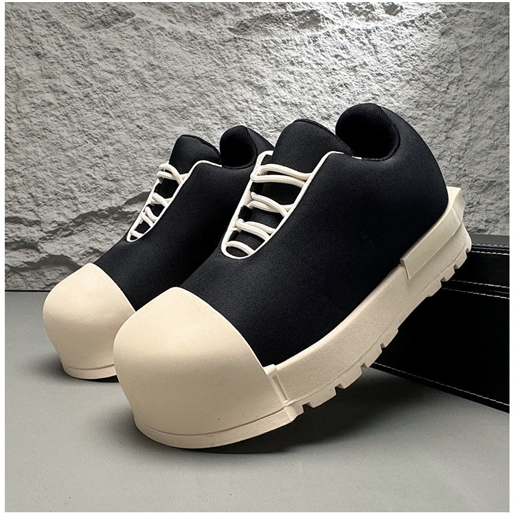 High Street Mickey Big Toe Casual Thick-soled Shoes ArtsKoreanMan