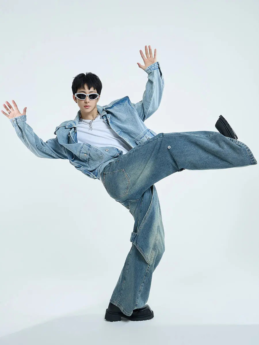 【23s September.】Design Sense Denim Jacket ArtsKoreanMan