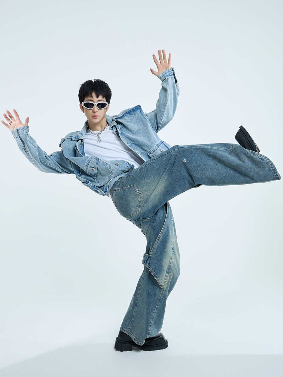 【23s September.】Design Sense Denim Jacket -L ArtsKoreanMan