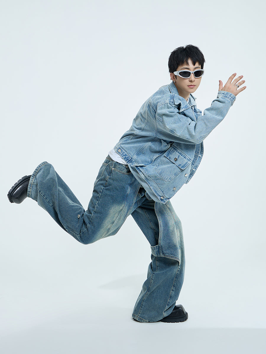 【23s September.】Design Sense Denim Jacket -L ArtsKoreanMan