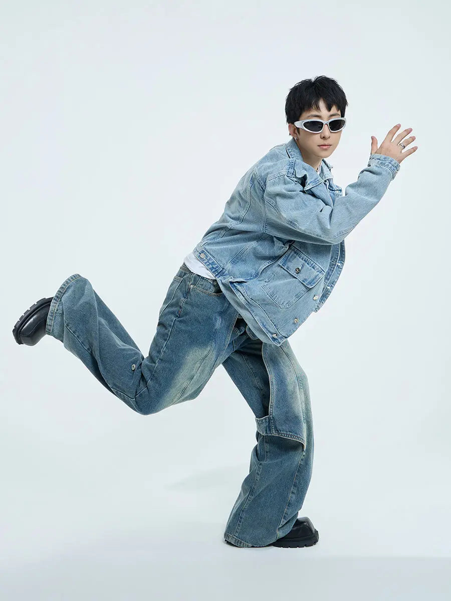 【23s September.】Design Sense Denim Jacket ArtsKoreanMan