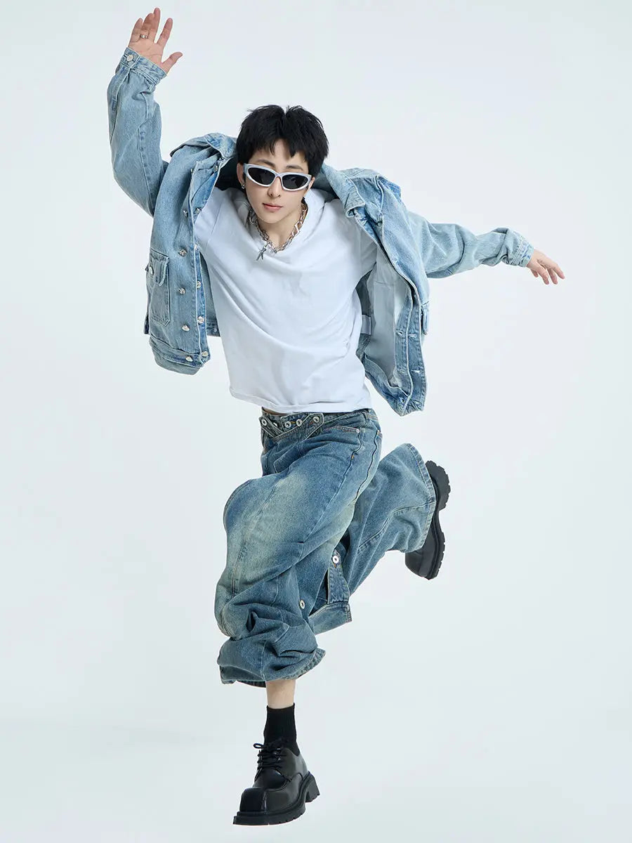 【23s September.】Design Sense Denim Jacket ArtsKoreanMan