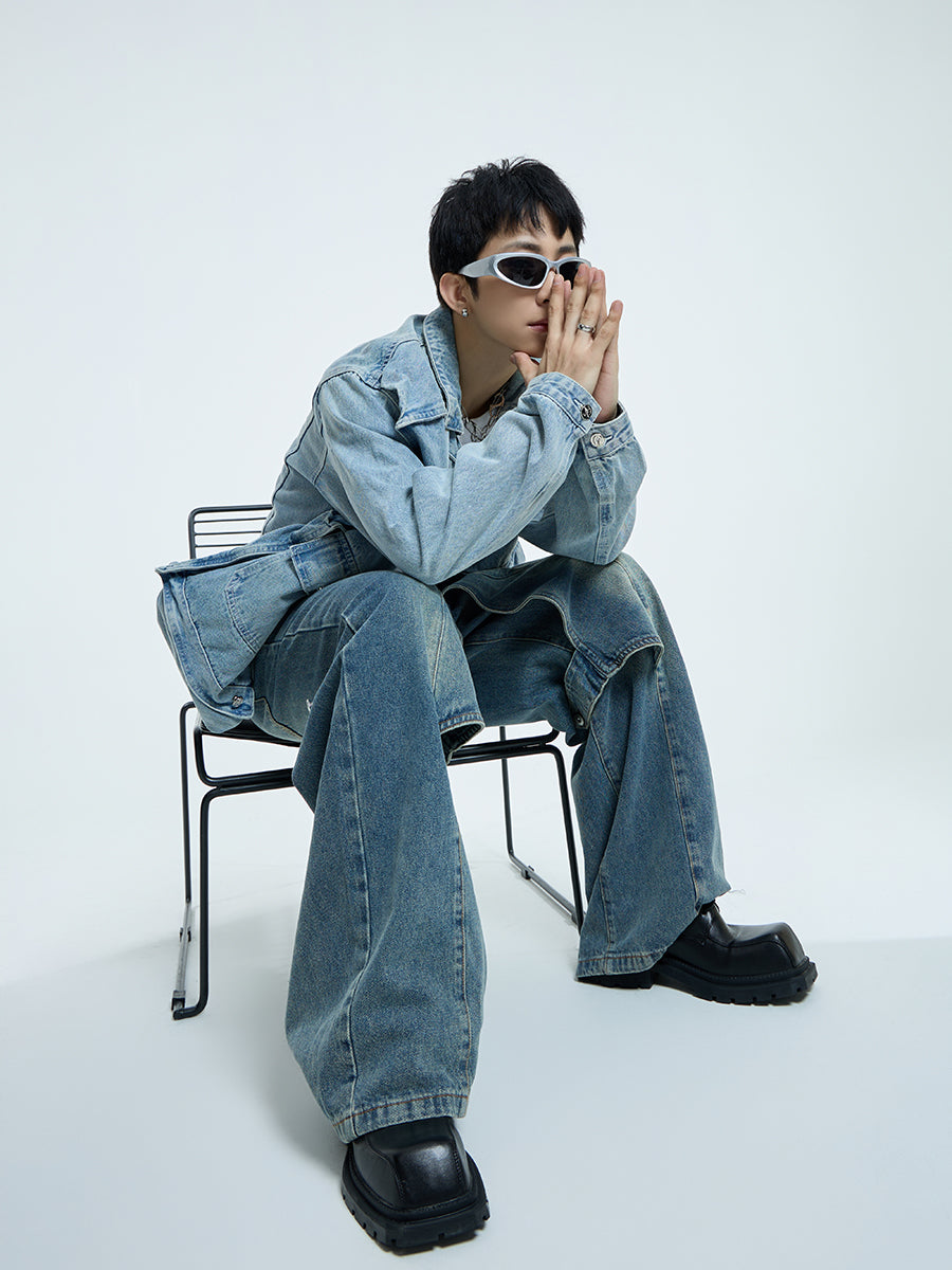 【23s September.】Design Sense Denim Jacket -L ArtsKoreanMan