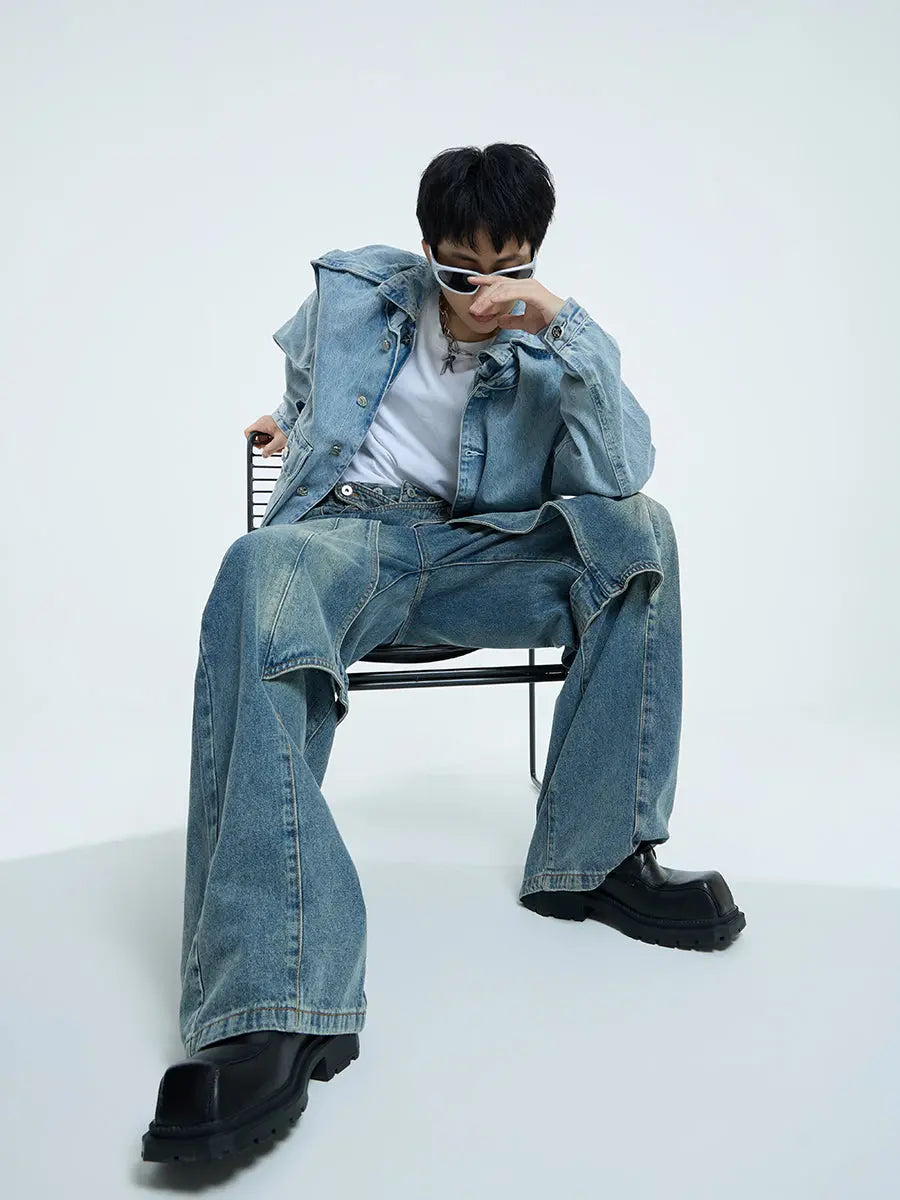 【23s September.】Design Sense Denim Jacket ArtsKoreanMan