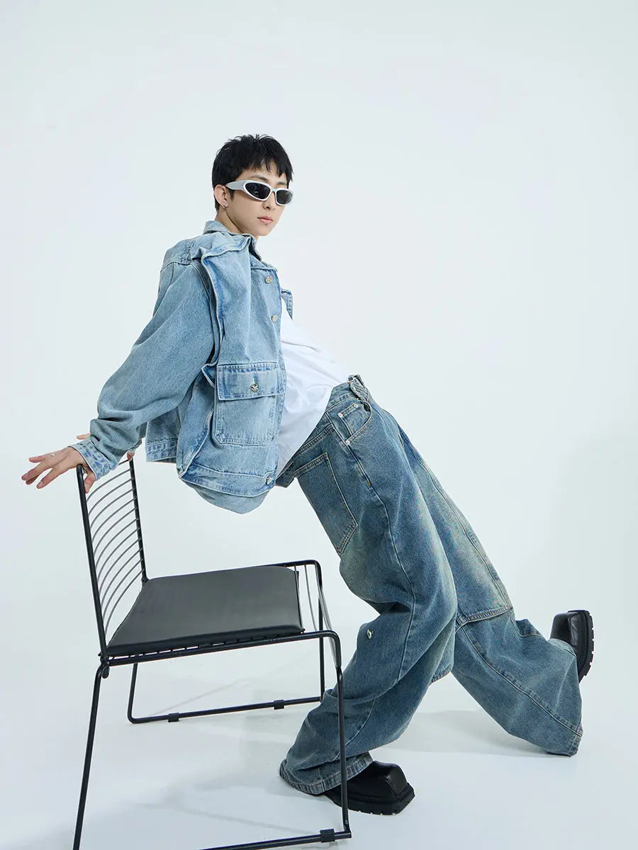【23s September.】Design Sense Denim Jacket ArtsKoreanMan