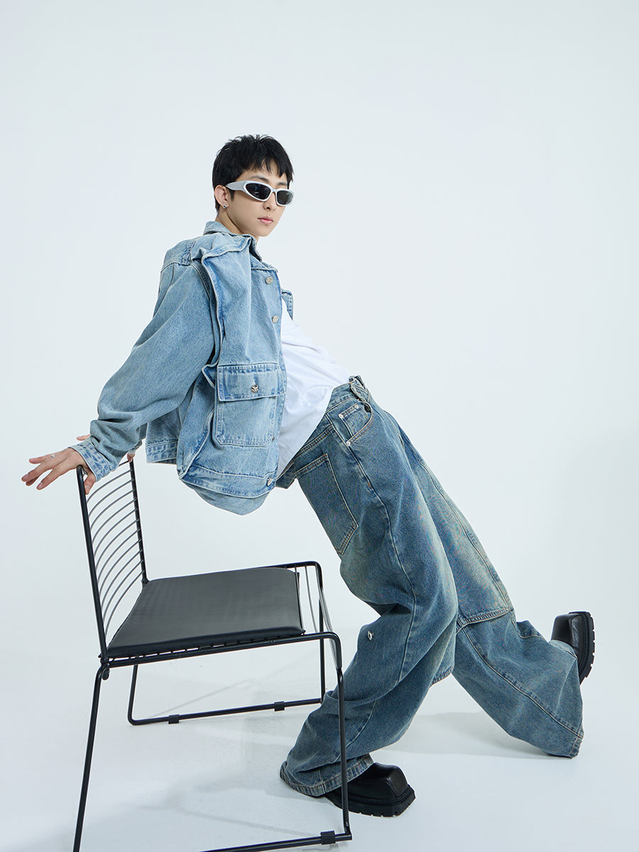 【23s September.】Design Sense Denim Jacket -L ArtsKoreanMan