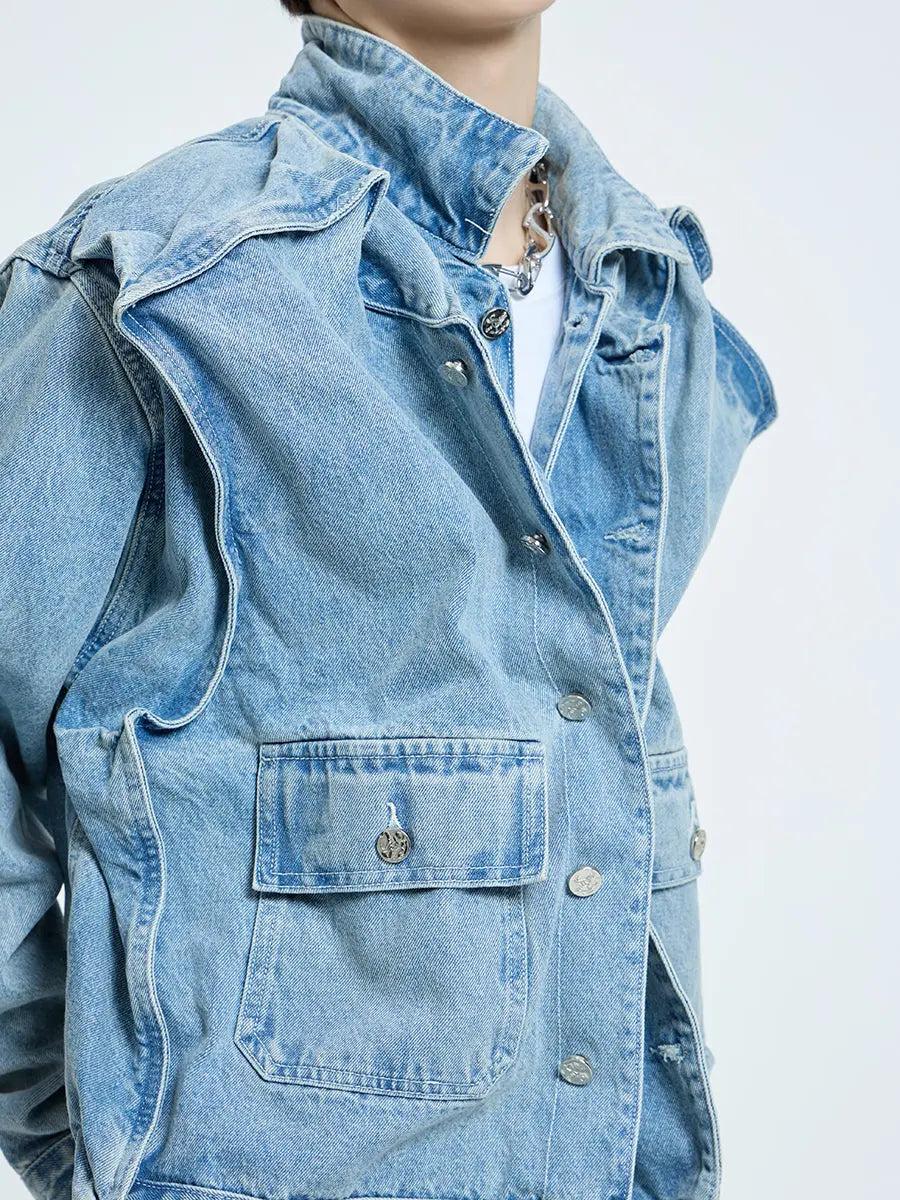 【23s September.】Design Sense Denim Jacket ArtsKoreanMan