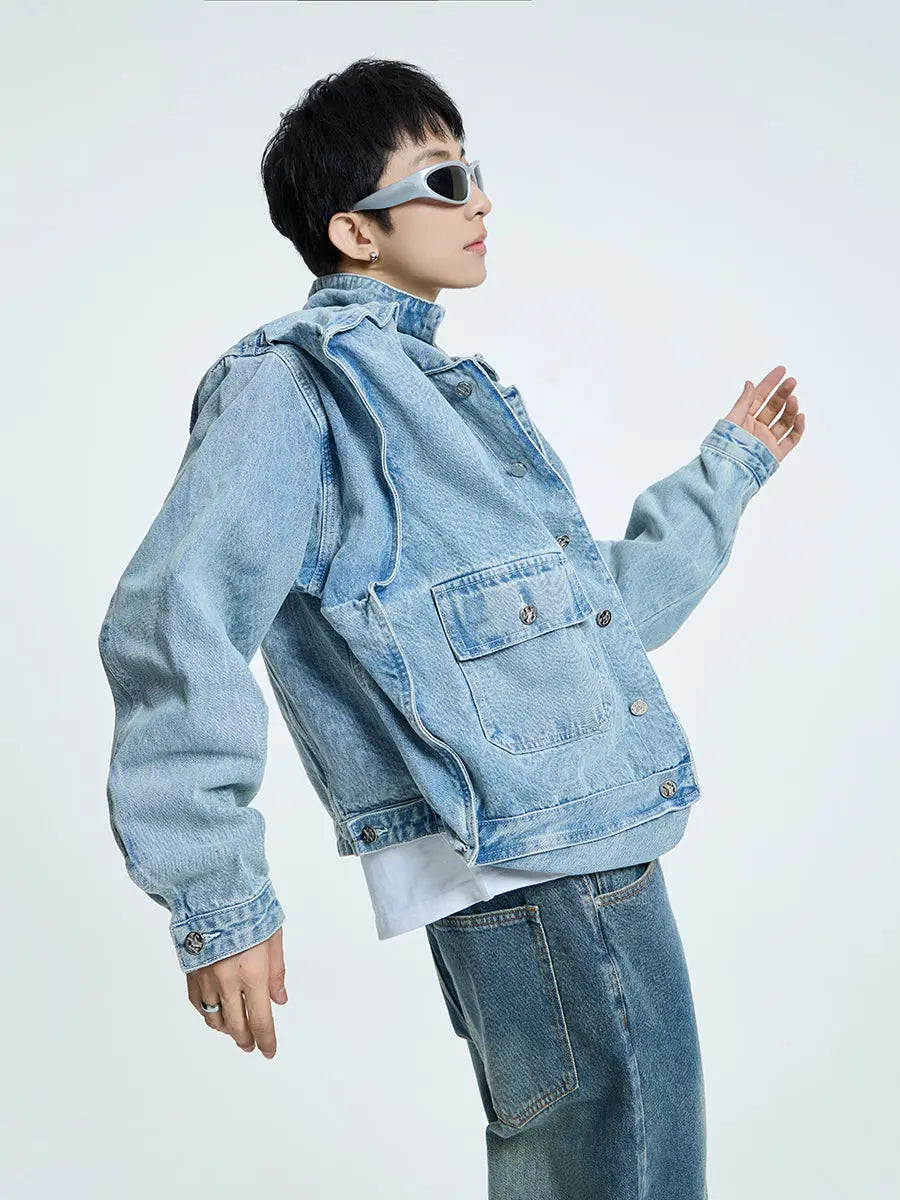 【23s September.】Design Sense Denim Jacket ArtsKoreanMan