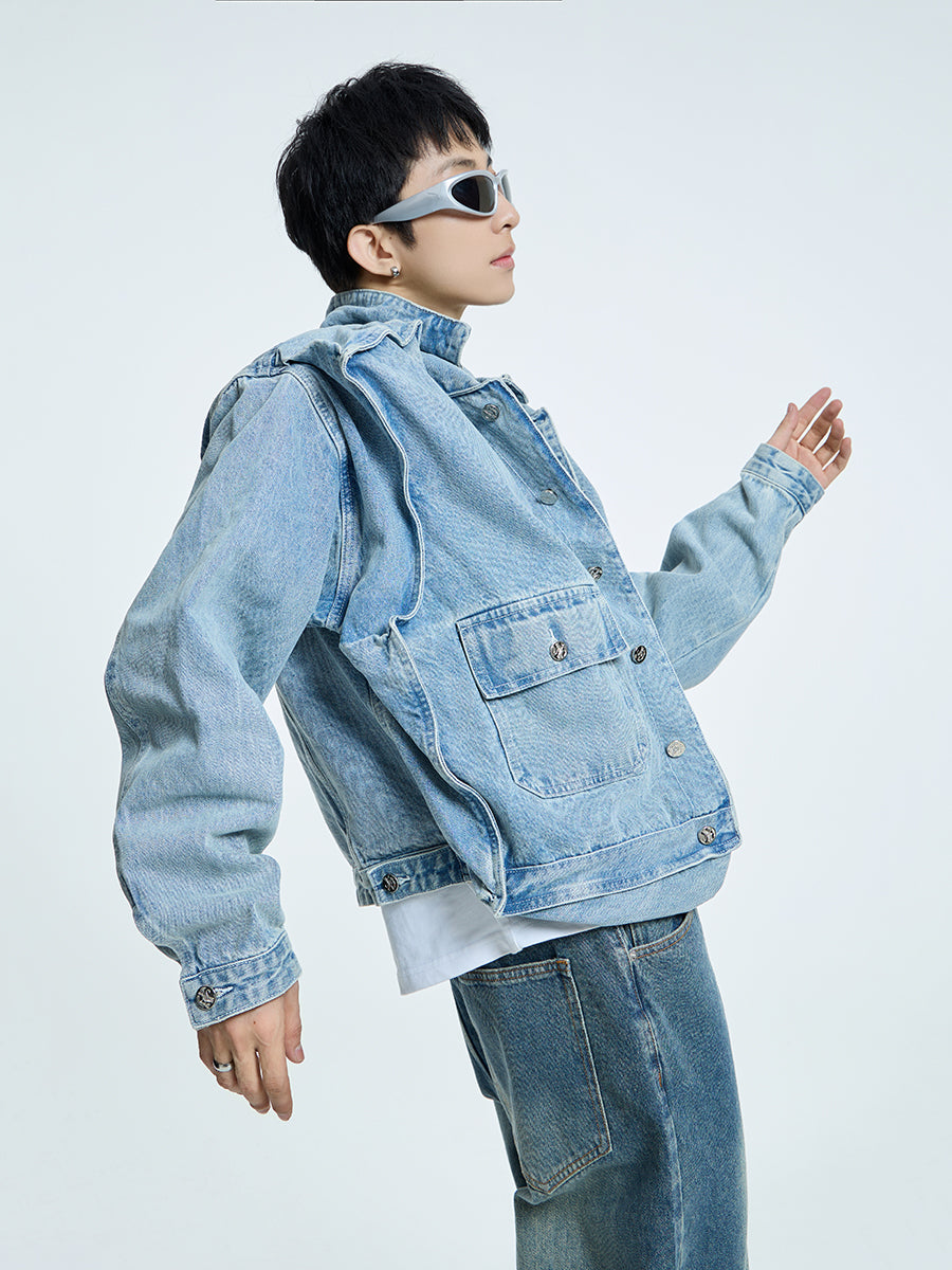 【23s September.】Design Sense Denim Jacket -L ArtsKoreanMan