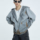 【23s September.】Vintage Distressed Hooded Denim Jacket-L
