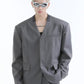 【24s Aug.】Casual Simple Large V-neck Suit