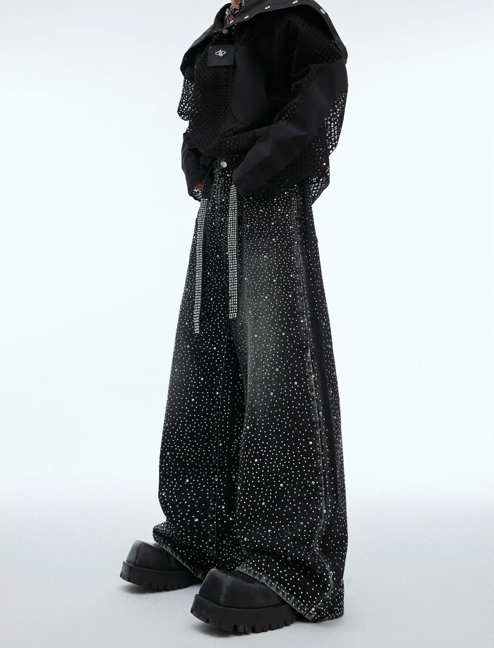 【24s Sep.】Gypsophila Hot Diamond Belt Jeans ArtsKoreanMan