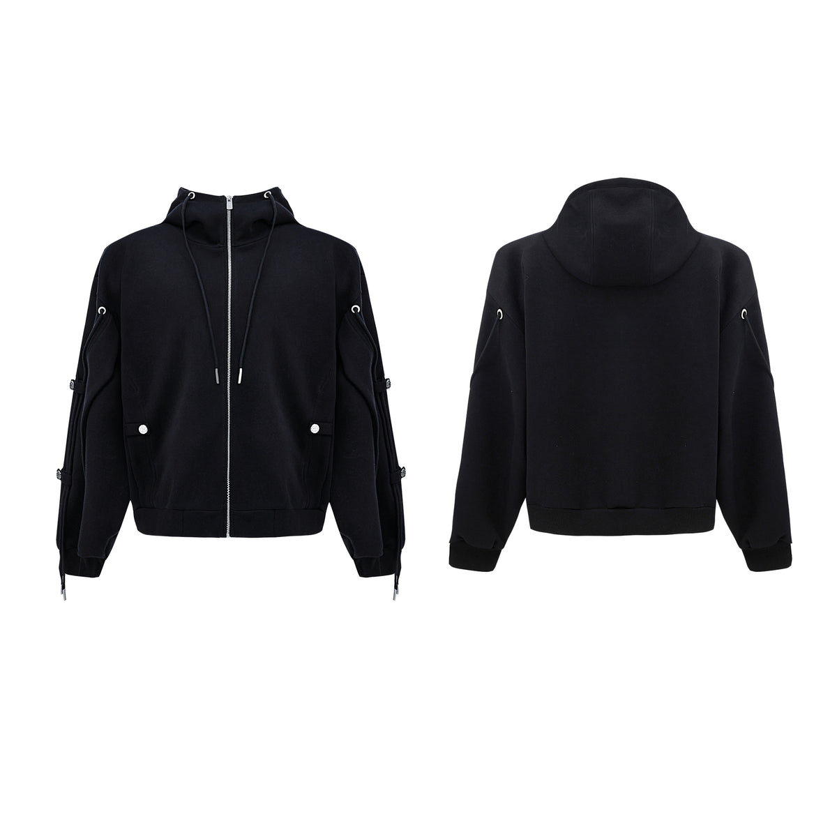 【24s Sep.】Deconstruction Design Loose Hoodie Set ArtsKoreanMan