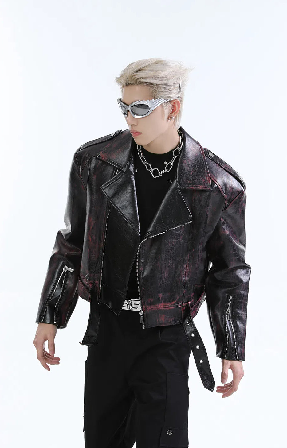 【24s Oct.】Heavy Street Motorcycle Leather Jacket