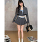 【24s Sep.】Blazer and Skirt School Set ArtsKoreanMan