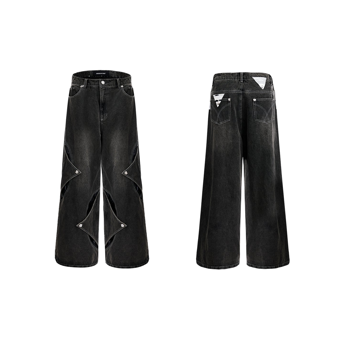 【24s Oct.】Metal Button Straight Denim Pants