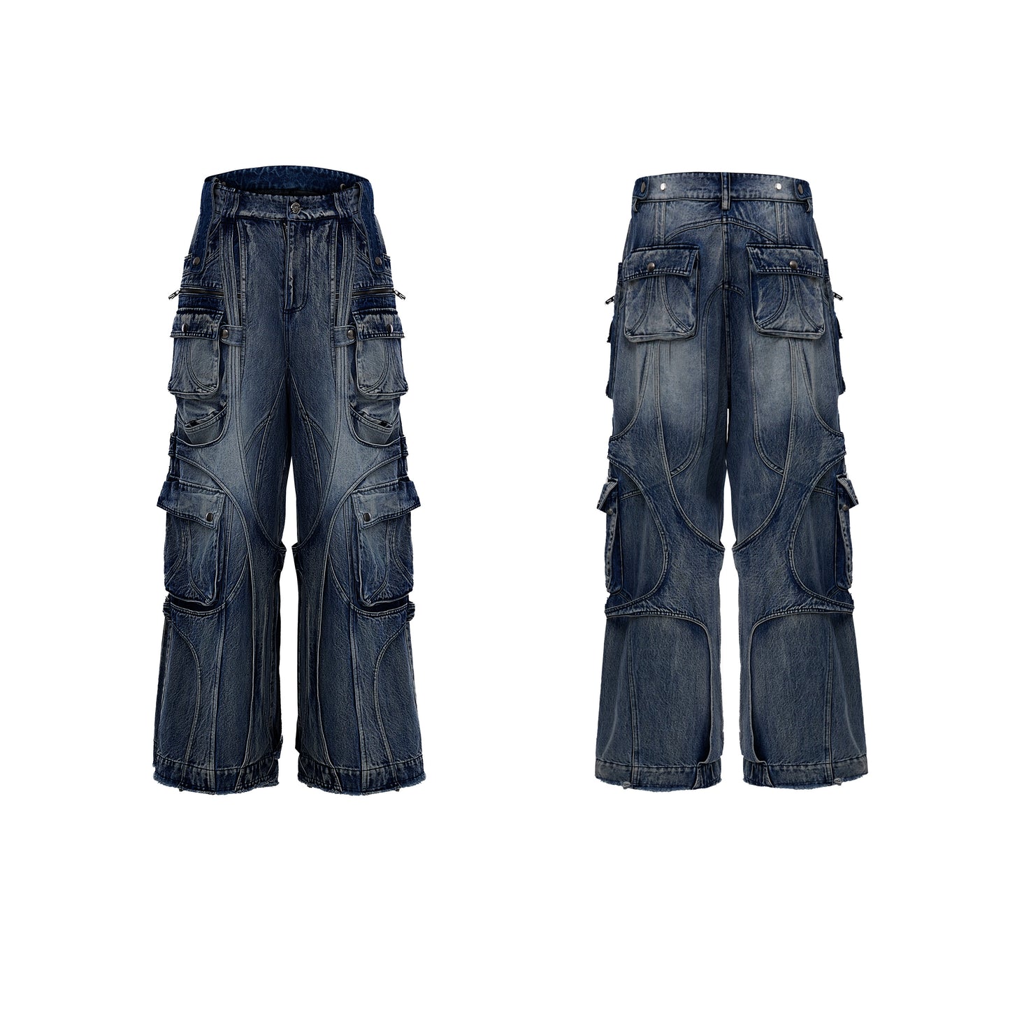 【24s Oct.】Make Old Punk Jeans with Lines and Heavy Jeans ArtsKoreanMan