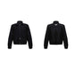 【24s Oct.】Pleated Tightening Shoulder Pads Design Sense Biker Jacket