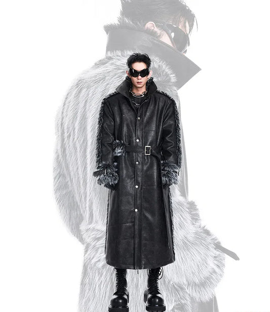 【25s Jan.】Luxury Cotton Wool Long Coat Men